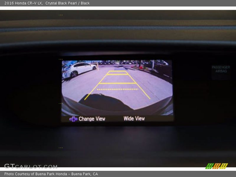 Crystal Black Pearl / Black 2016 Honda CR-V LX