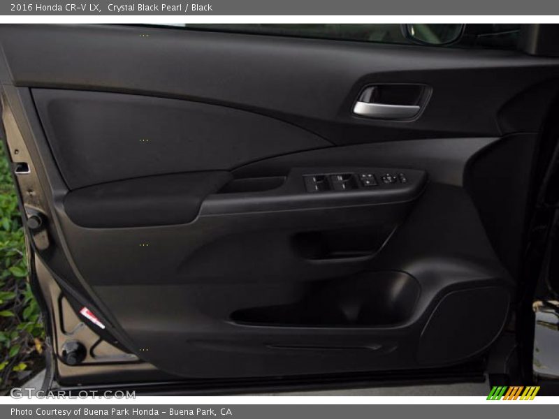 Crystal Black Pearl / Black 2016 Honda CR-V LX