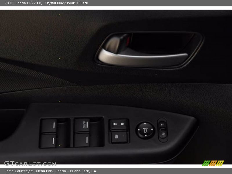 Crystal Black Pearl / Black 2016 Honda CR-V LX