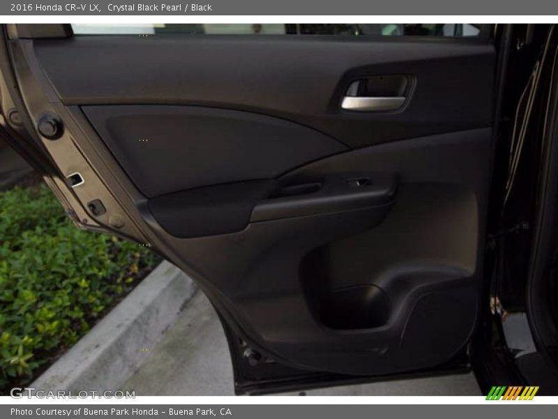 Crystal Black Pearl / Black 2016 Honda CR-V LX
