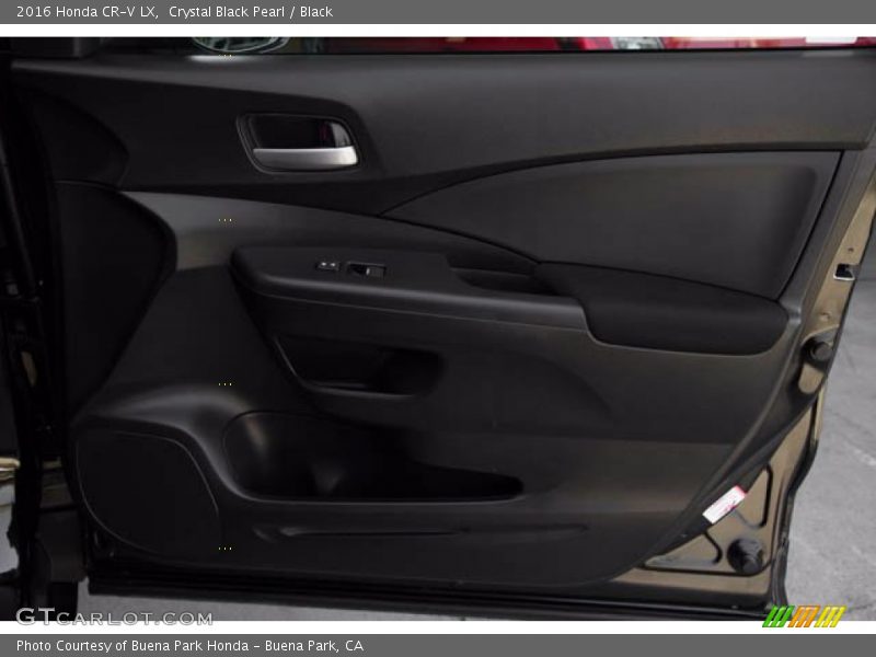 Crystal Black Pearl / Black 2016 Honda CR-V LX