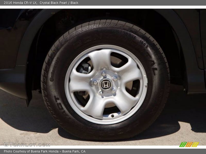 Crystal Black Pearl / Black 2016 Honda CR-V LX