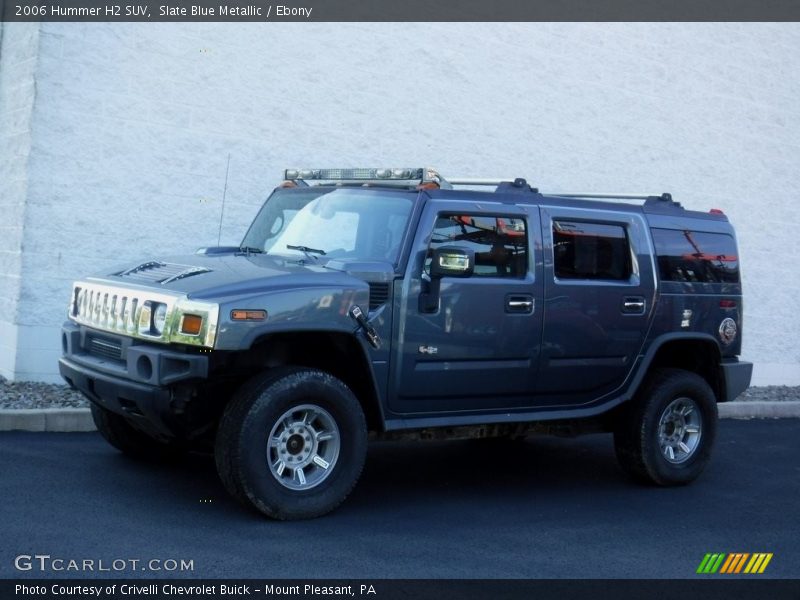 Slate Blue Metallic / Ebony 2006 Hummer H2 SUV