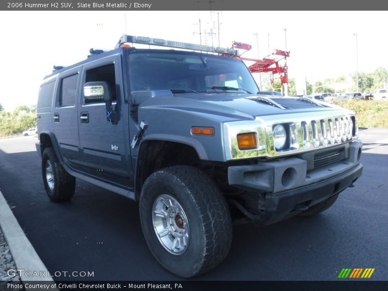 Slate Blue Metallic / Ebony 2006 Hummer H2 SUV