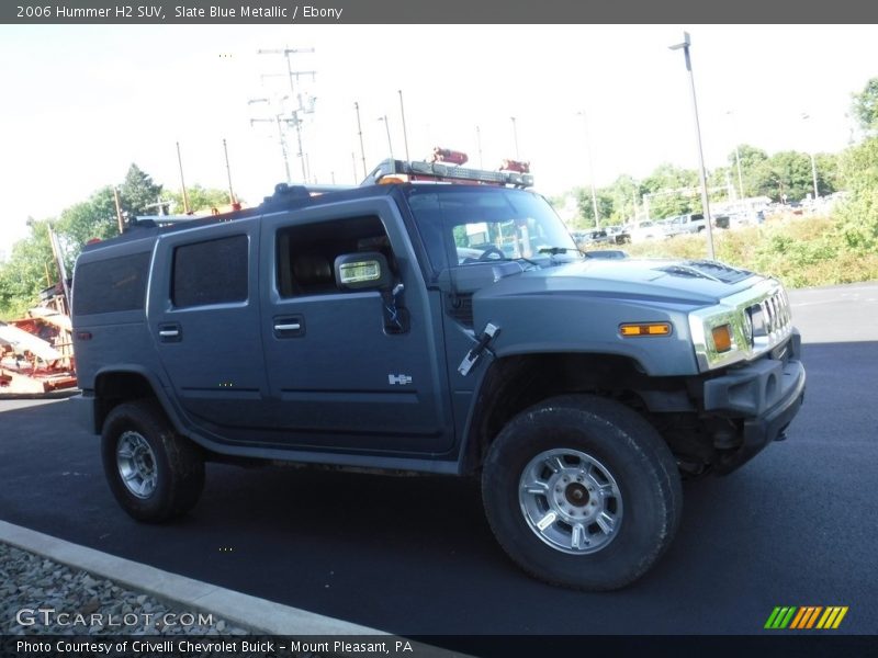 Slate Blue Metallic / Ebony 2006 Hummer H2 SUV