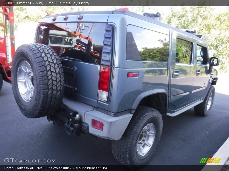 Slate Blue Metallic / Ebony 2006 Hummer H2 SUV