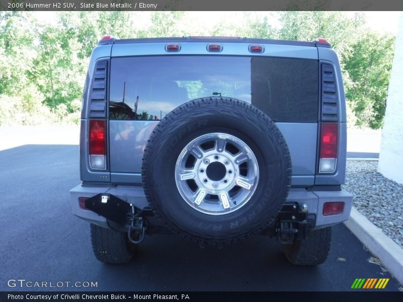 Slate Blue Metallic / Ebony 2006 Hummer H2 SUV