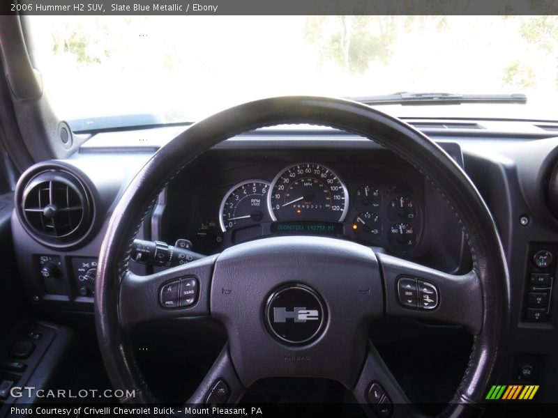 Slate Blue Metallic / Ebony 2006 Hummer H2 SUV