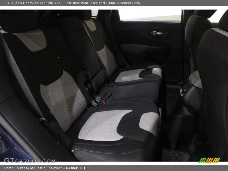 True Blue Pearl / Iceland - Black/Iceland Gray 2014 Jeep Cherokee Latitude 4x4