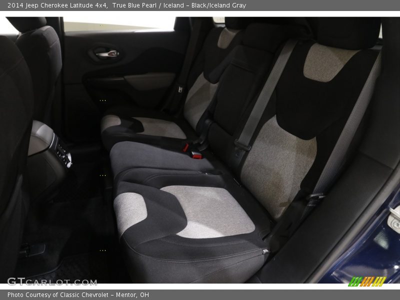 True Blue Pearl / Iceland - Black/Iceland Gray 2014 Jeep Cherokee Latitude 4x4