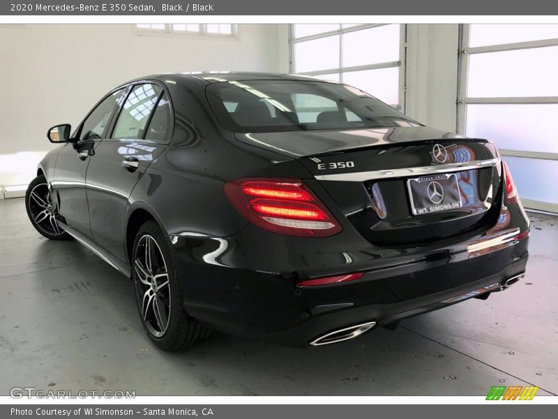 Black / Black 2020 Mercedes-Benz E 350 Sedan