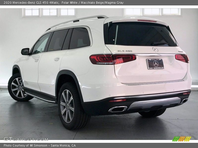 Polar White / Macchiato Beige/Magma Gray 2020 Mercedes-Benz GLS 450 4Matic