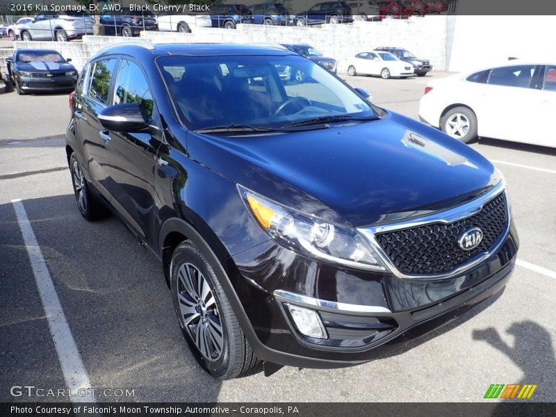 Front 3/4 View of 2016 Sportage EX AWD