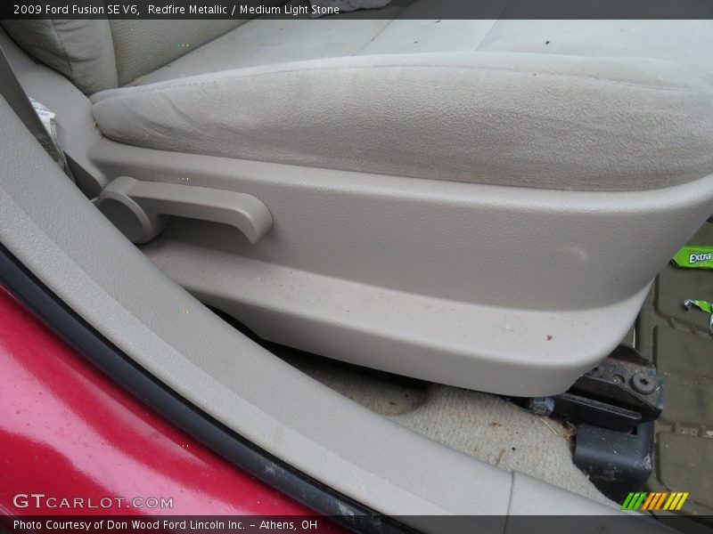 Redfire Metallic / Medium Light Stone 2009 Ford Fusion SE V6