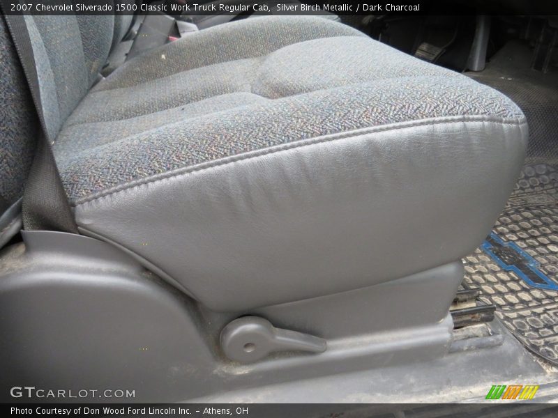 Silver Birch Metallic / Dark Charcoal 2007 Chevrolet Silverado 1500 Classic Work Truck Regular Cab