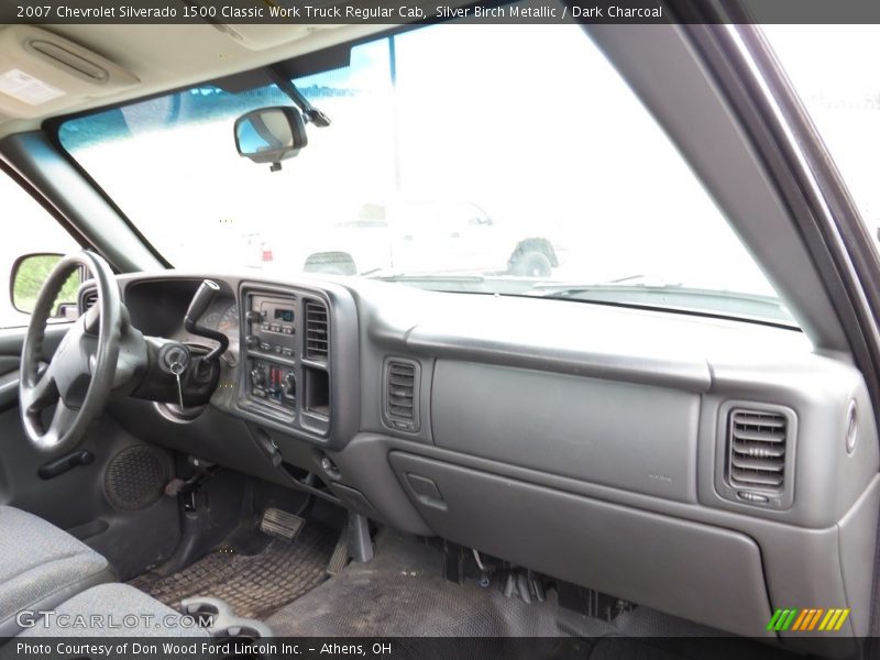 Silver Birch Metallic / Dark Charcoal 2007 Chevrolet Silverado 1500 Classic Work Truck Regular Cab