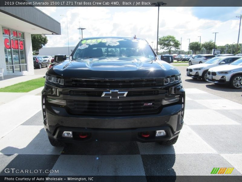 Black / Jet Black 2019 Chevrolet Silverado 1500 LT Z71 Trail Boss Crew Cab 4WD
