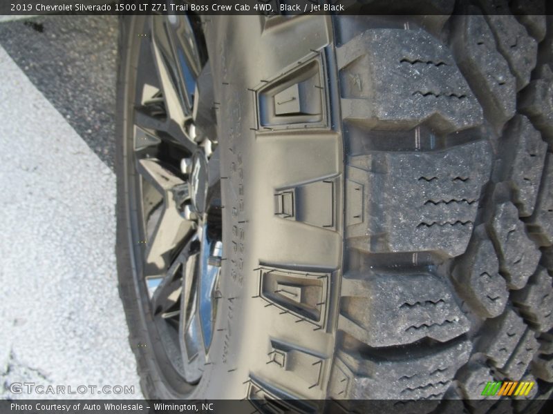 Black / Jet Black 2019 Chevrolet Silverado 1500 LT Z71 Trail Boss Crew Cab 4WD