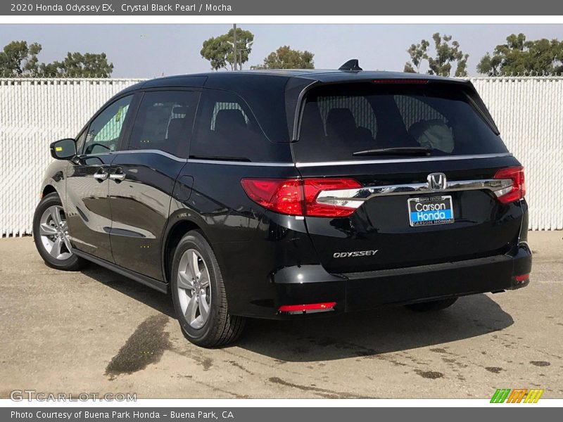 Crystal Black Pearl / Mocha 2020 Honda Odyssey EX