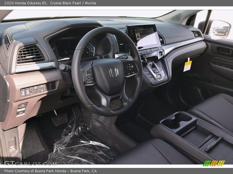 Crystal Black Pearl / Mocha 2020 Honda Odyssey EX