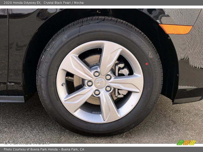 Crystal Black Pearl / Mocha 2020 Honda Odyssey EX