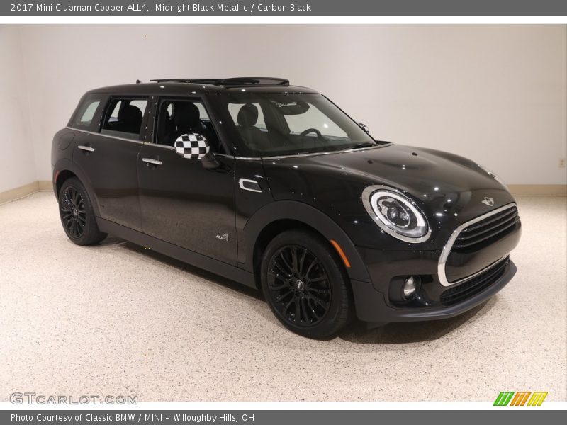 Midnight Black Metallic / Carbon Black 2017 Mini Clubman Cooper ALL4
