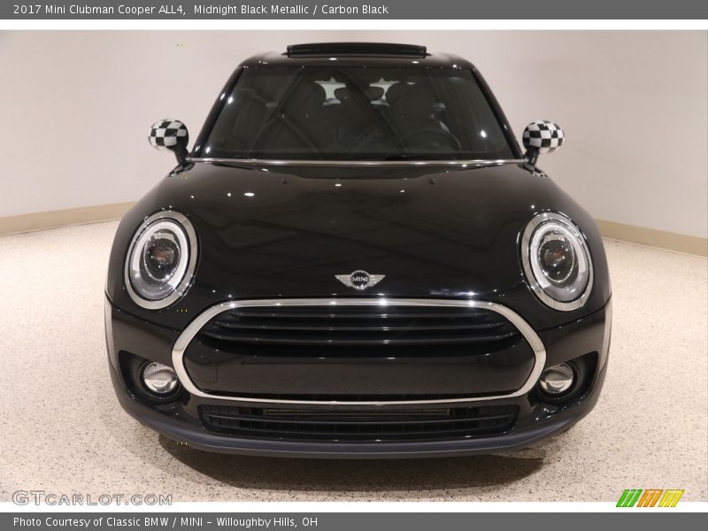 Midnight Black Metallic / Carbon Black 2017 Mini Clubman Cooper ALL4