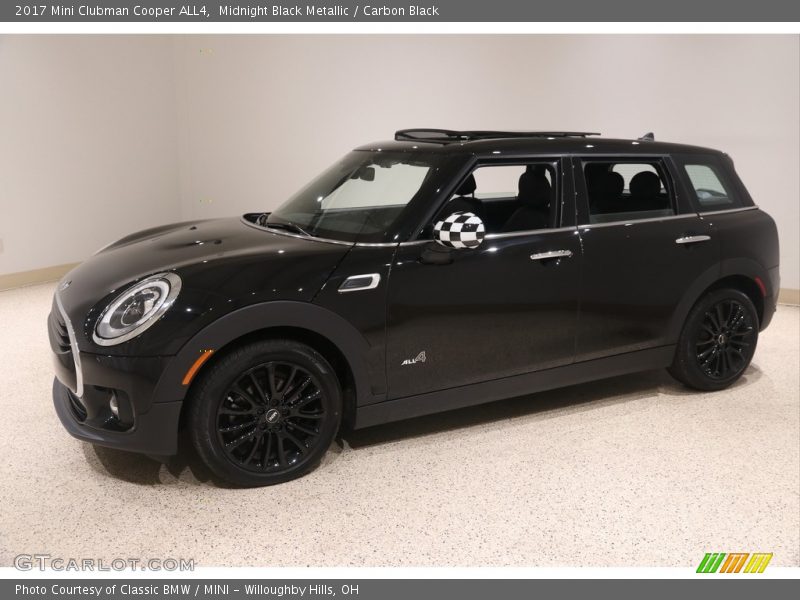 Midnight Black Metallic / Carbon Black 2017 Mini Clubman Cooper ALL4