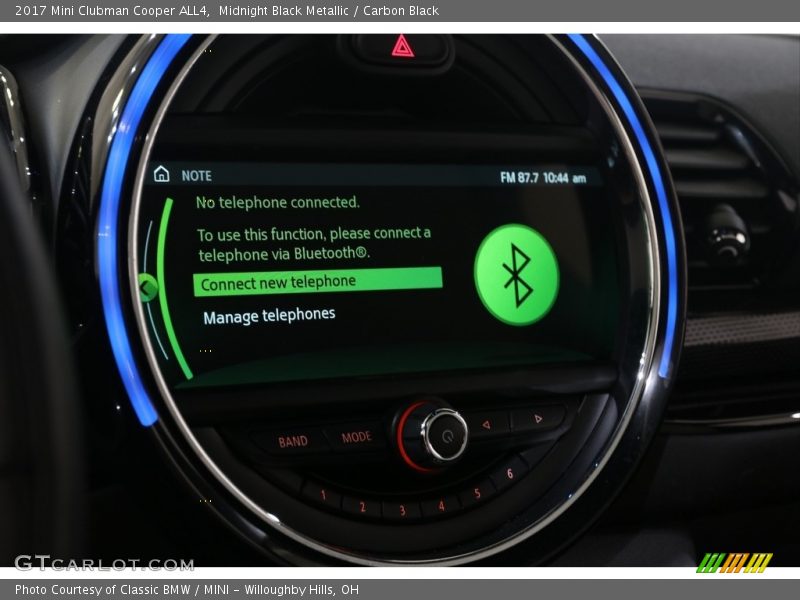 Midnight Black Metallic / Carbon Black 2017 Mini Clubman Cooper ALL4