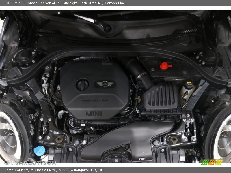 Midnight Black Metallic / Carbon Black 2017 Mini Clubman Cooper ALL4