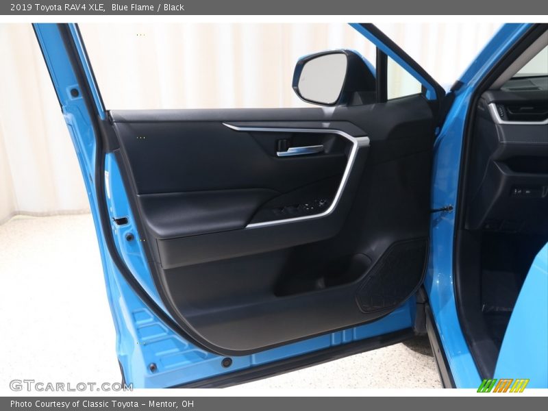 Blue Flame / Black 2019 Toyota RAV4 XLE