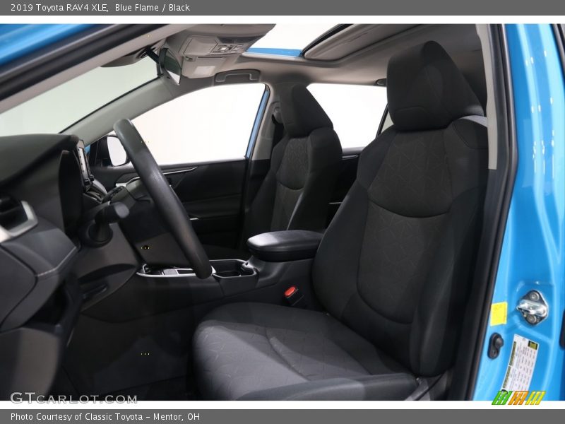 Blue Flame / Black 2019 Toyota RAV4 XLE