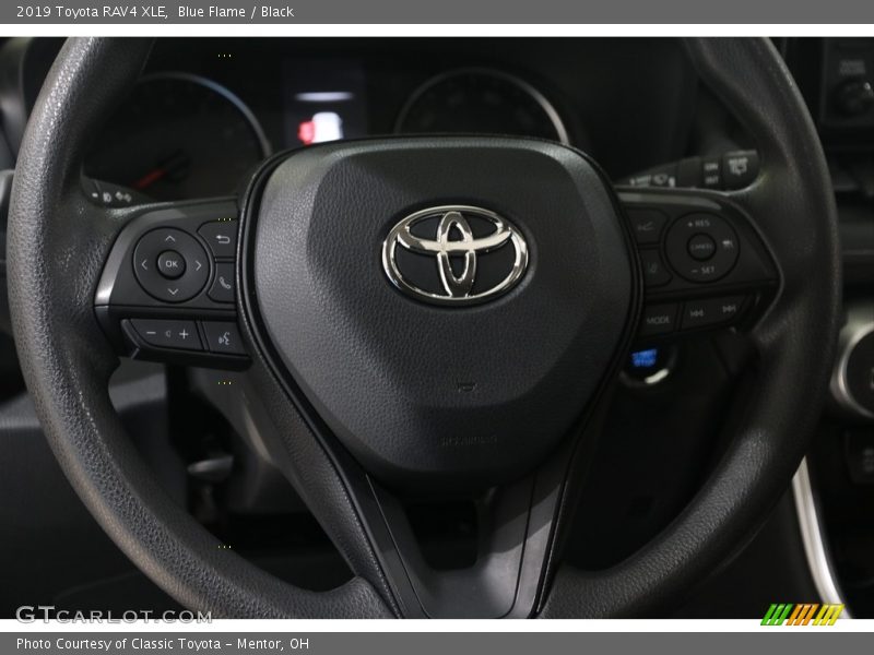 Blue Flame / Black 2019 Toyota RAV4 XLE