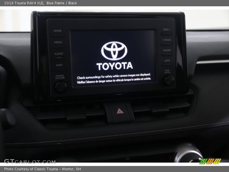 Blue Flame / Black 2019 Toyota RAV4 XLE