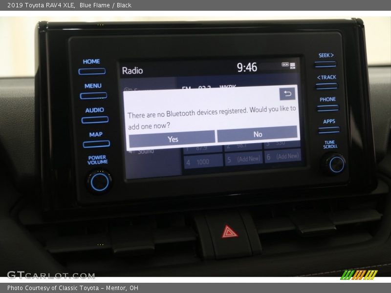Blue Flame / Black 2019 Toyota RAV4 XLE