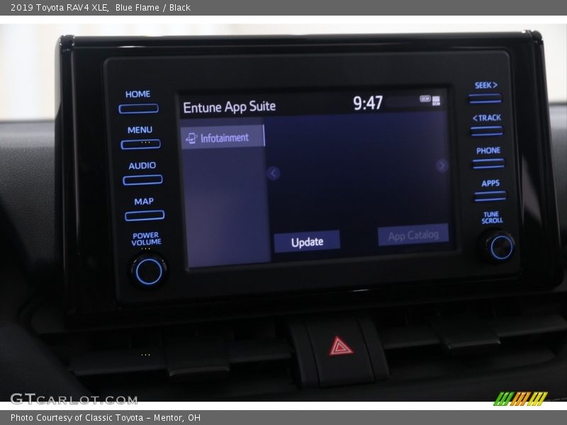 Blue Flame / Black 2019 Toyota RAV4 XLE