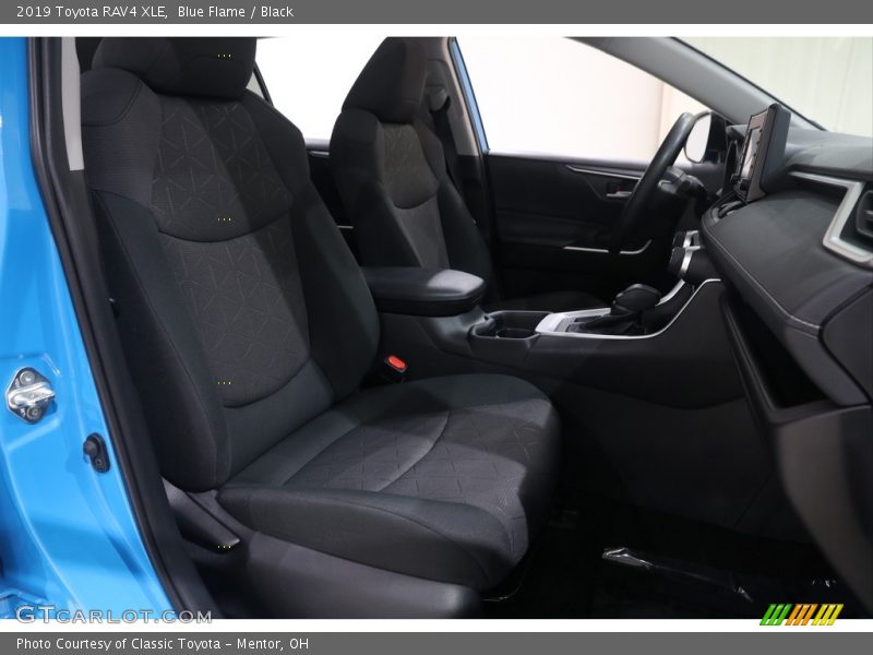 Blue Flame / Black 2019 Toyota RAV4 XLE