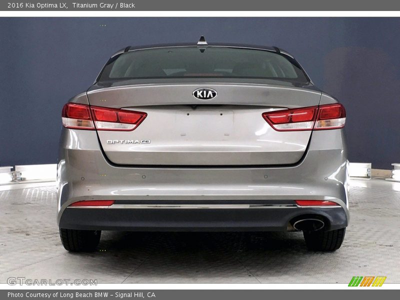 Titanium Gray / Black 2016 Kia Optima LX
