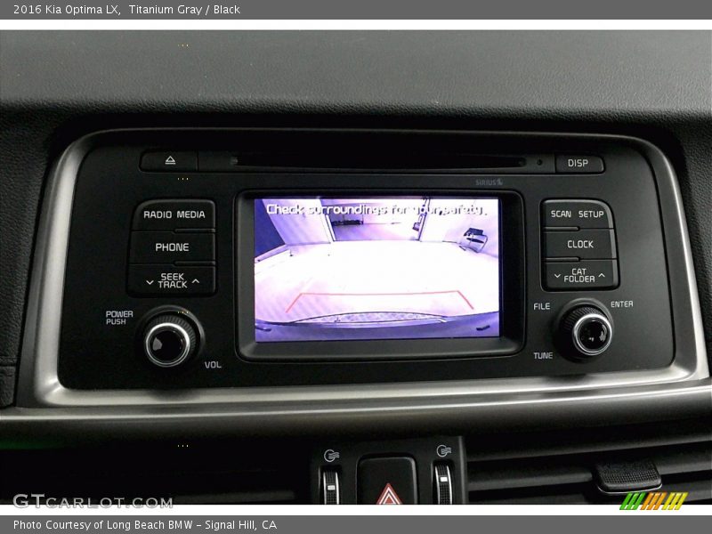 Titanium Gray / Black 2016 Kia Optima LX