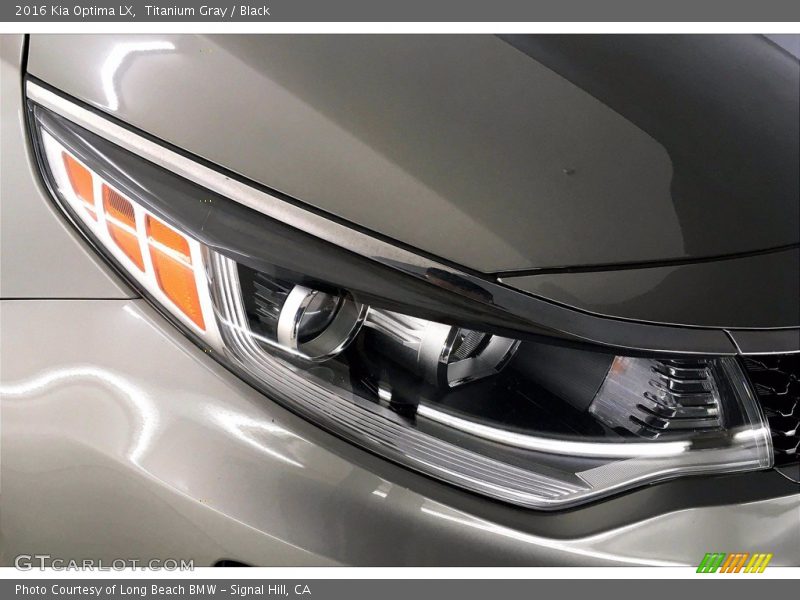 Titanium Gray / Black 2016 Kia Optima LX
