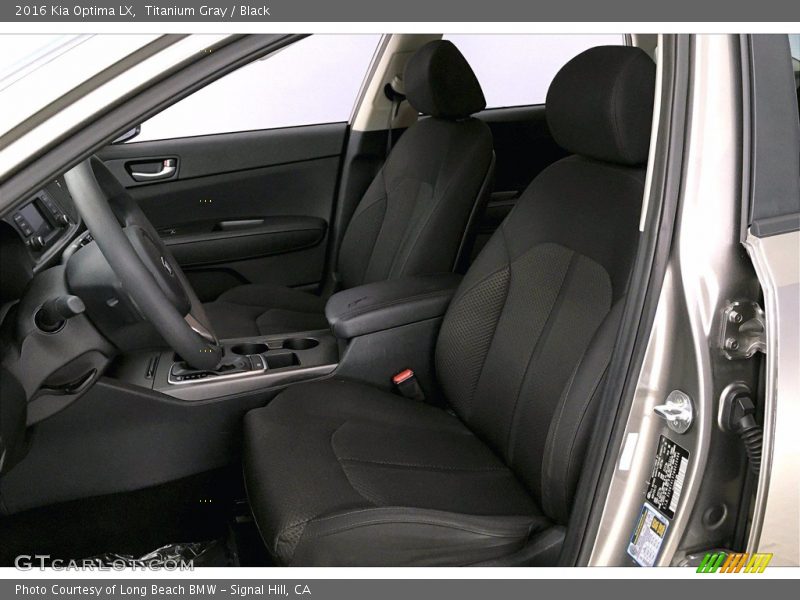 Titanium Gray / Black 2016 Kia Optima LX