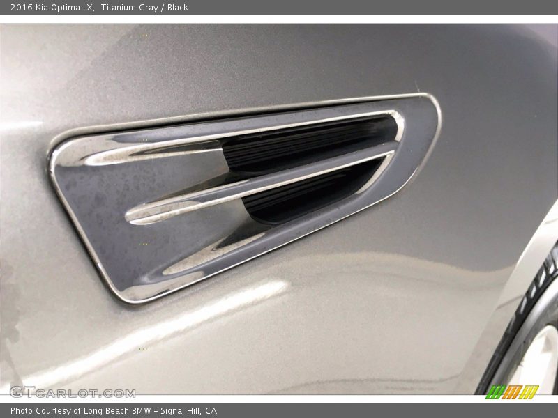 Titanium Gray / Black 2016 Kia Optima LX