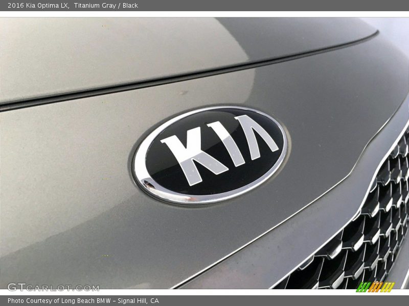 Titanium Gray / Black 2016 Kia Optima LX