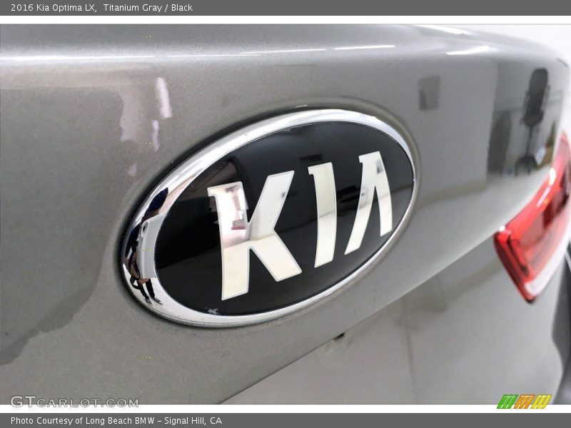 Titanium Gray / Black 2016 Kia Optima LX