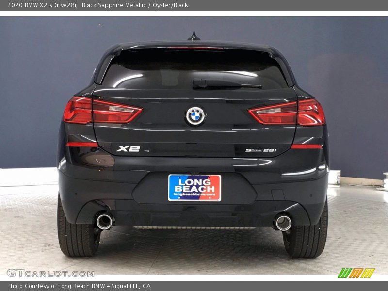 Black Sapphire Metallic / Oyster/Black 2020 BMW X2 sDrive28i