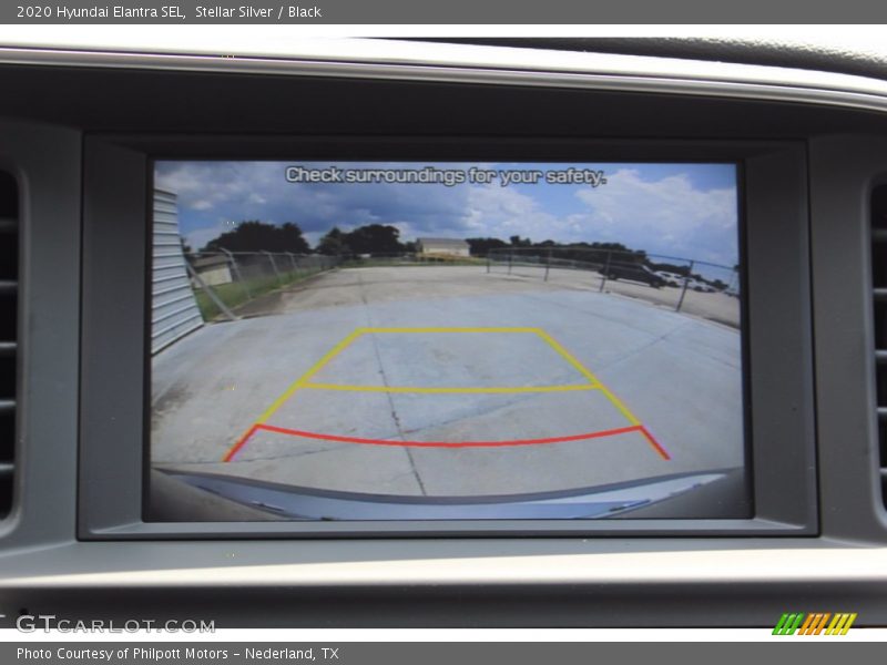 Stellar Silver / Black 2020 Hyundai Elantra SEL