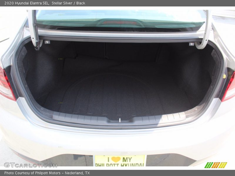 Stellar Silver / Black 2020 Hyundai Elantra SEL