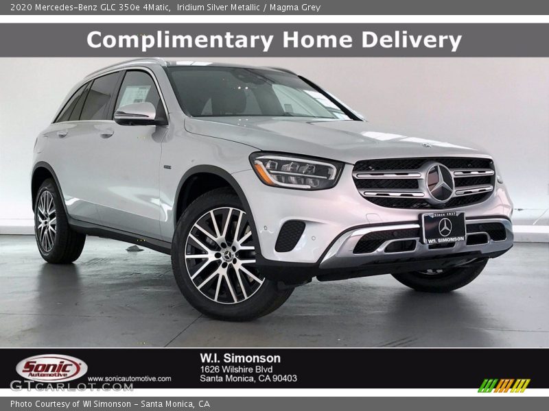 Iridium Silver Metallic / Magma Grey 2020 Mercedes-Benz GLC 350e 4Matic