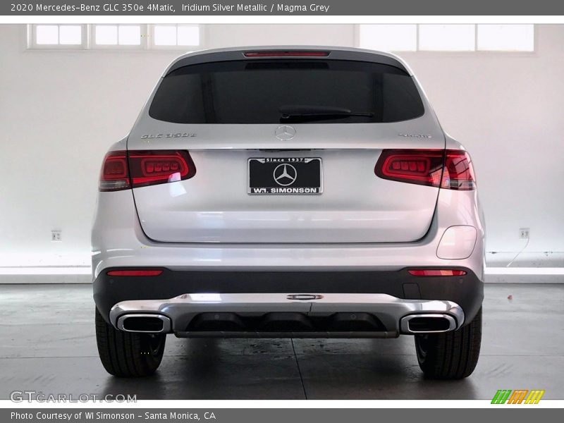 Iridium Silver Metallic / Magma Grey 2020 Mercedes-Benz GLC 350e 4Matic
