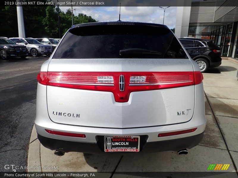 Ingot Silver / Charcoal Black 2019 Lincoln MKT Elite AWD